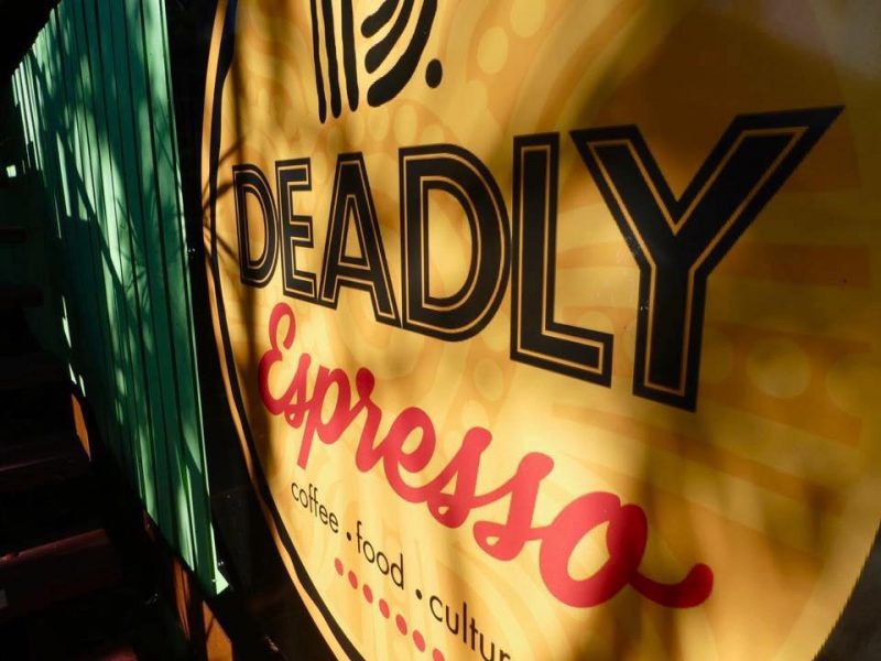 Deadly Expresso sign
