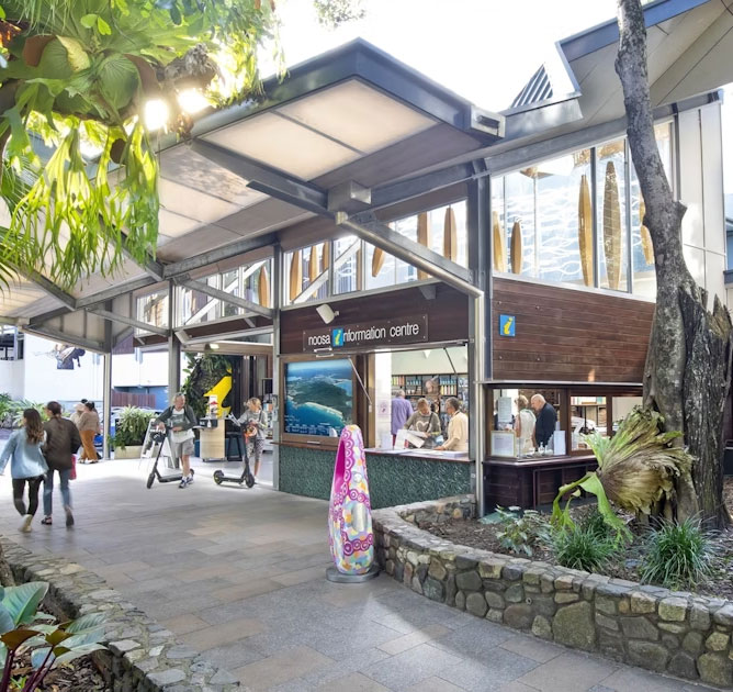 Visit the Noosa Information Center for holiday activities